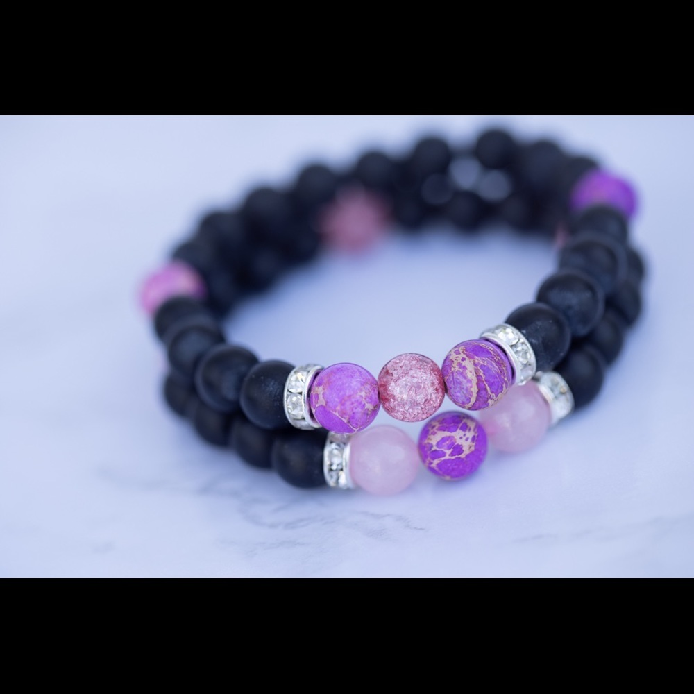 Rose quartz bracelet